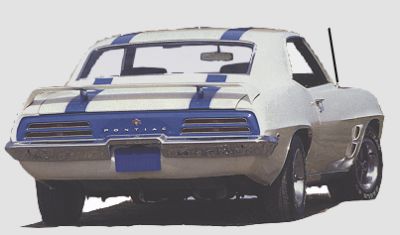 1969 Trans Am rear view